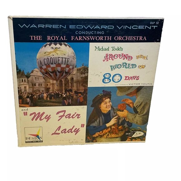 My Fair Lady/Around the World in 80 Days (Vinyl, 1957) Design DLP-52 VG+ LP - Picture 1 of 9